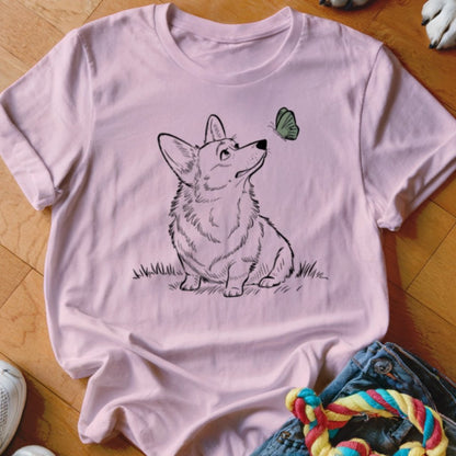 Corgi Butterfly Shirt - The Pawsitive Initiative