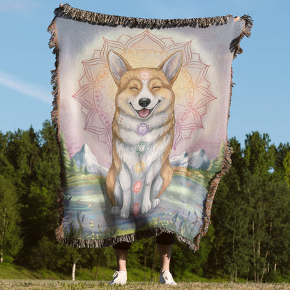 Corgi Chakra Blanket - The Pawsitive Initiative