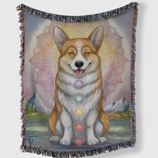 Corgi Chakra Blanket - The Pawsitive Initiative