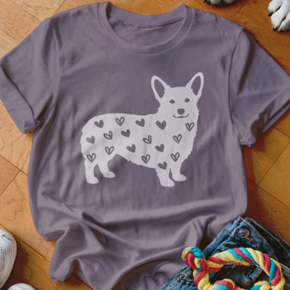 Corgi Hearts Shirt - The Pawsitive Initiative