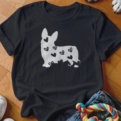 Corgi Hearts Shirt - The Pawsitive Initiative