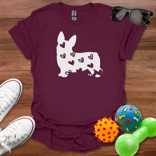 Corgi Hearts Shirt - The Pawsitive Initiative