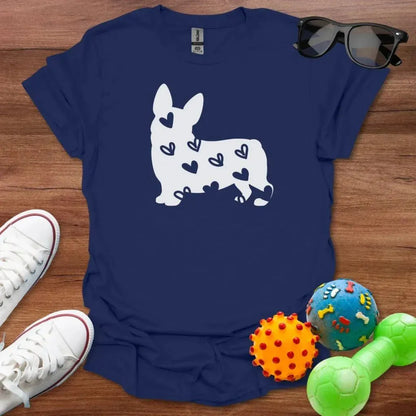 Corgi Hearts Shirt - The Pawsitive Initiative
