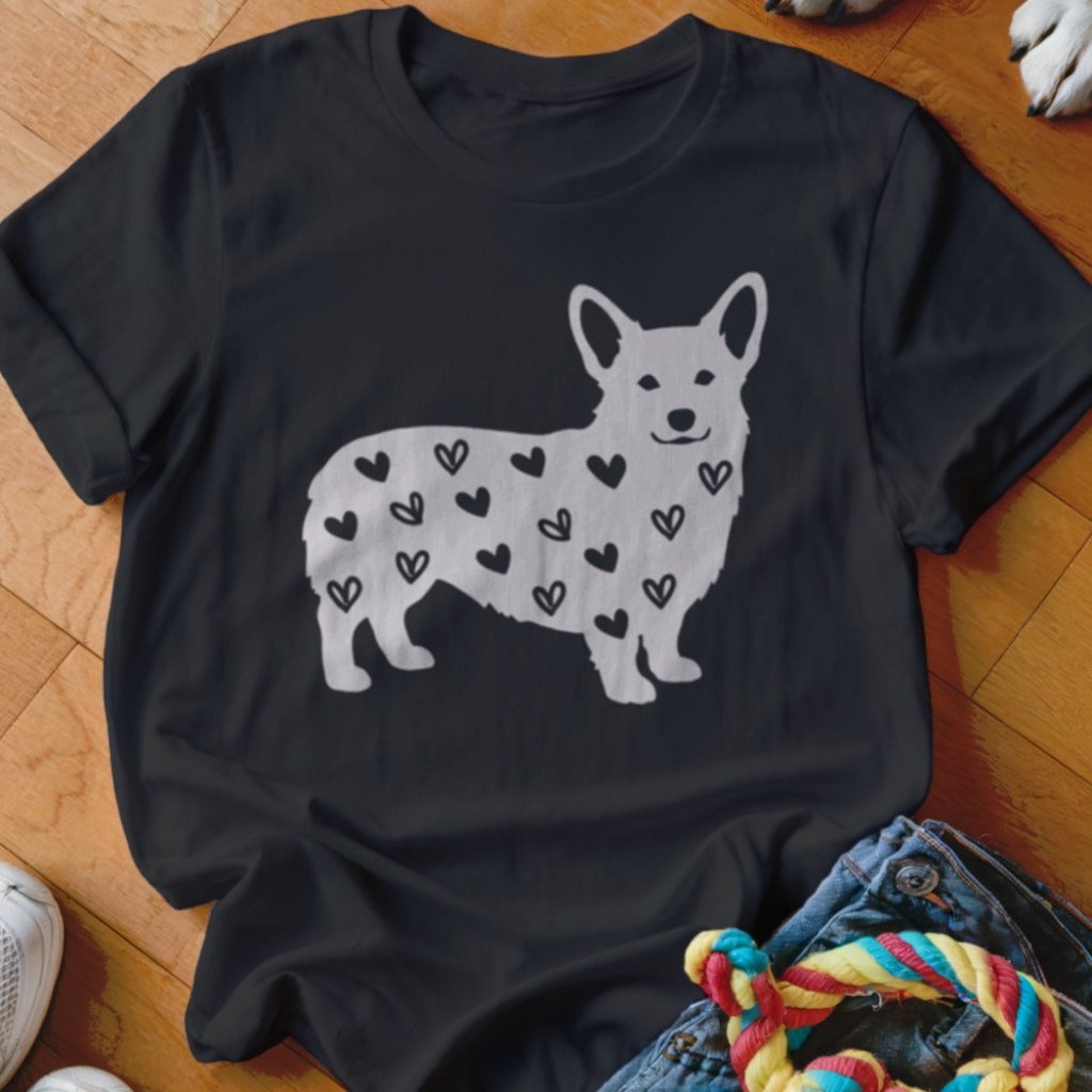 Corgi Hearts Shirt - The Pawsitive Initiative