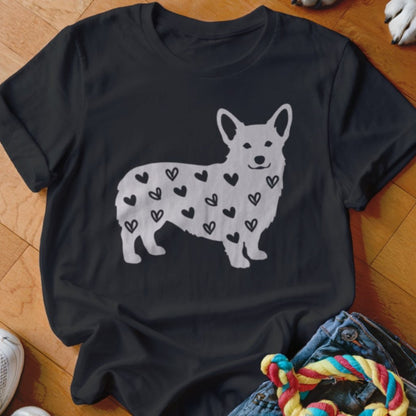 Corgi Hearts Shirt - The Pawsitive Initiative