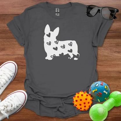 Corgi Hearts Shirt - The Pawsitive Initiative
