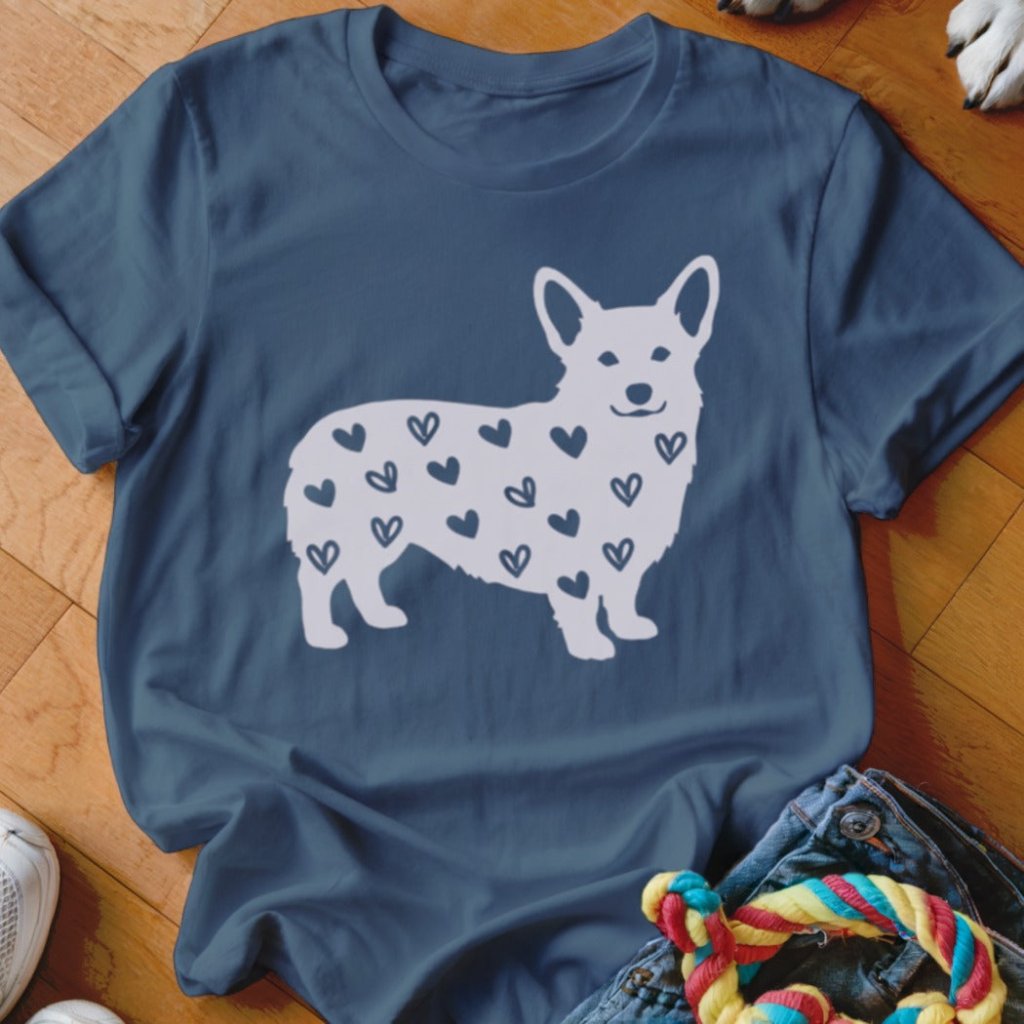 Corgi Hearts Shirt - The Pawsitive Initiative