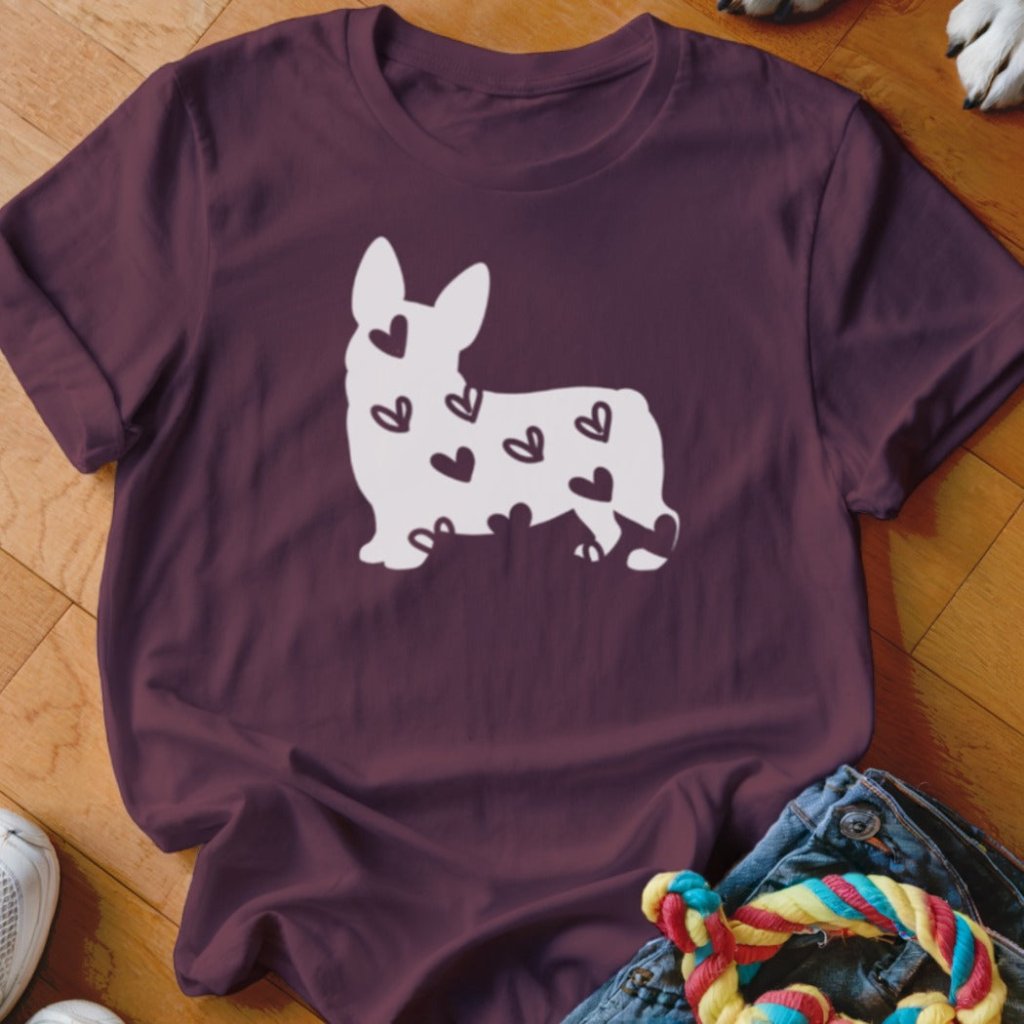Corgi Hearts Shirt - The Pawsitive Initiative