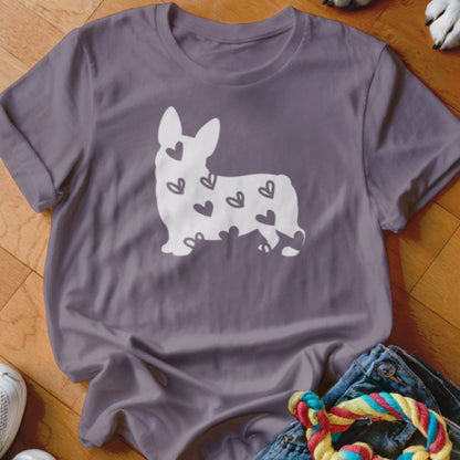 Corgi Hearts Shirt - The Pawsitive Initiative