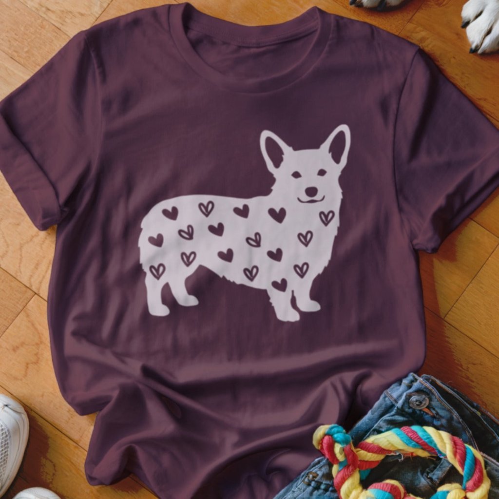 Corgi Hearts Shirt - The Pawsitive Initiative