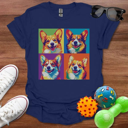 Corgi Pop Art Shirt - The Pawsitive Initiative