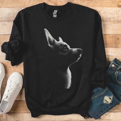 Corgi Silhouette Sweatshirt - The Pawsitive Initiative