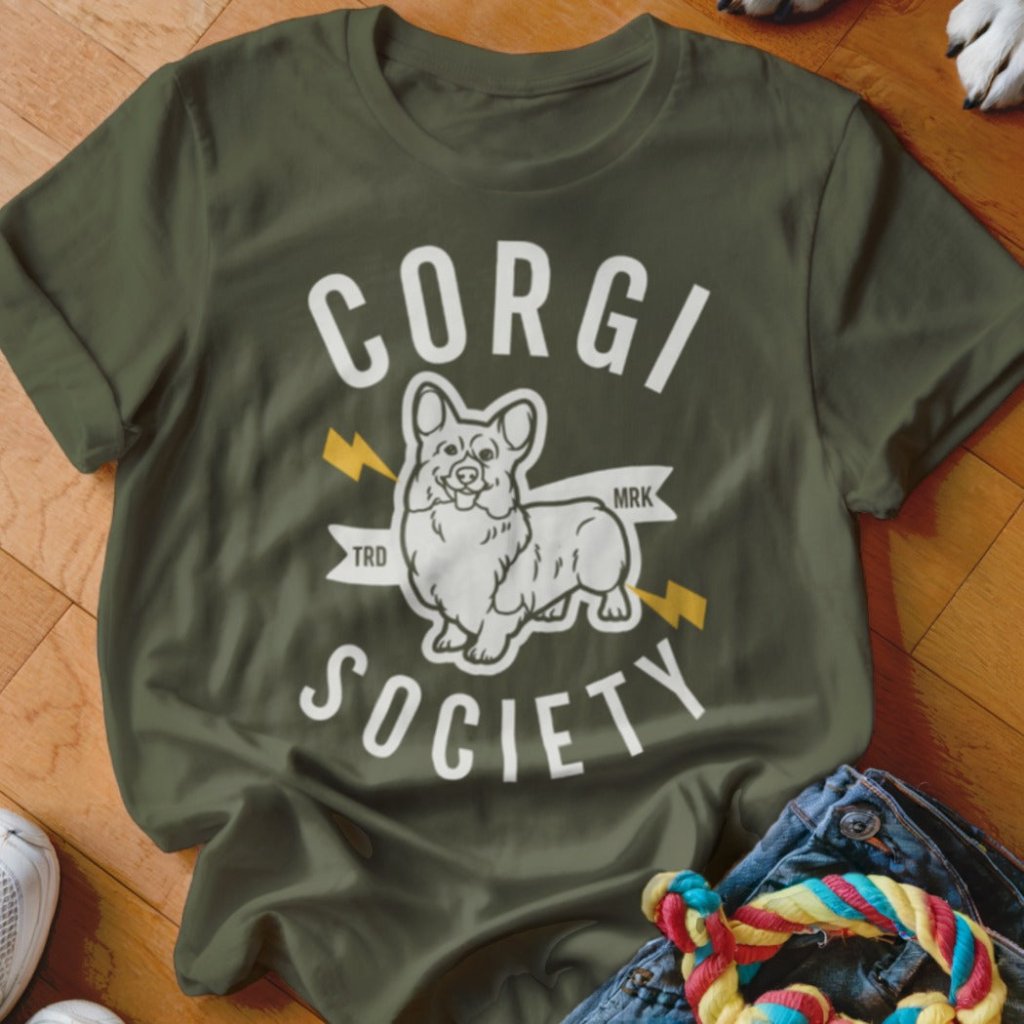 Corgi Society Shirt - The Pawsitive Initiative