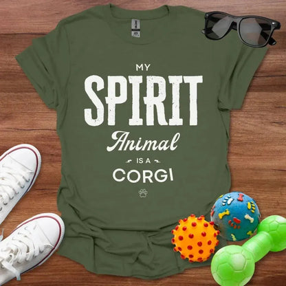 Corgi Spirit Animal Shirt - The Pawsitive Initiative