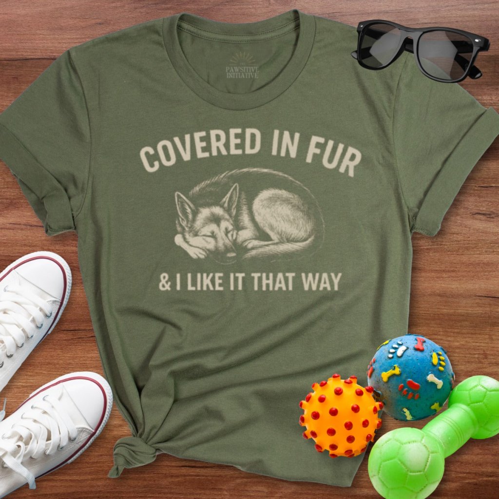 Covered in Fur Shirt - The Pawsitive Initiative