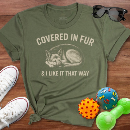 Covered in Fur Shirt - The Pawsitive Initiative