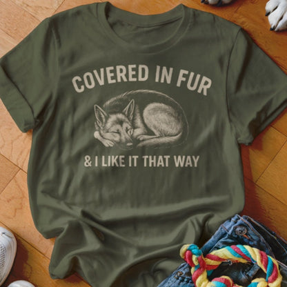 Covered in Fur Shirt - The Pawsitive Initiative