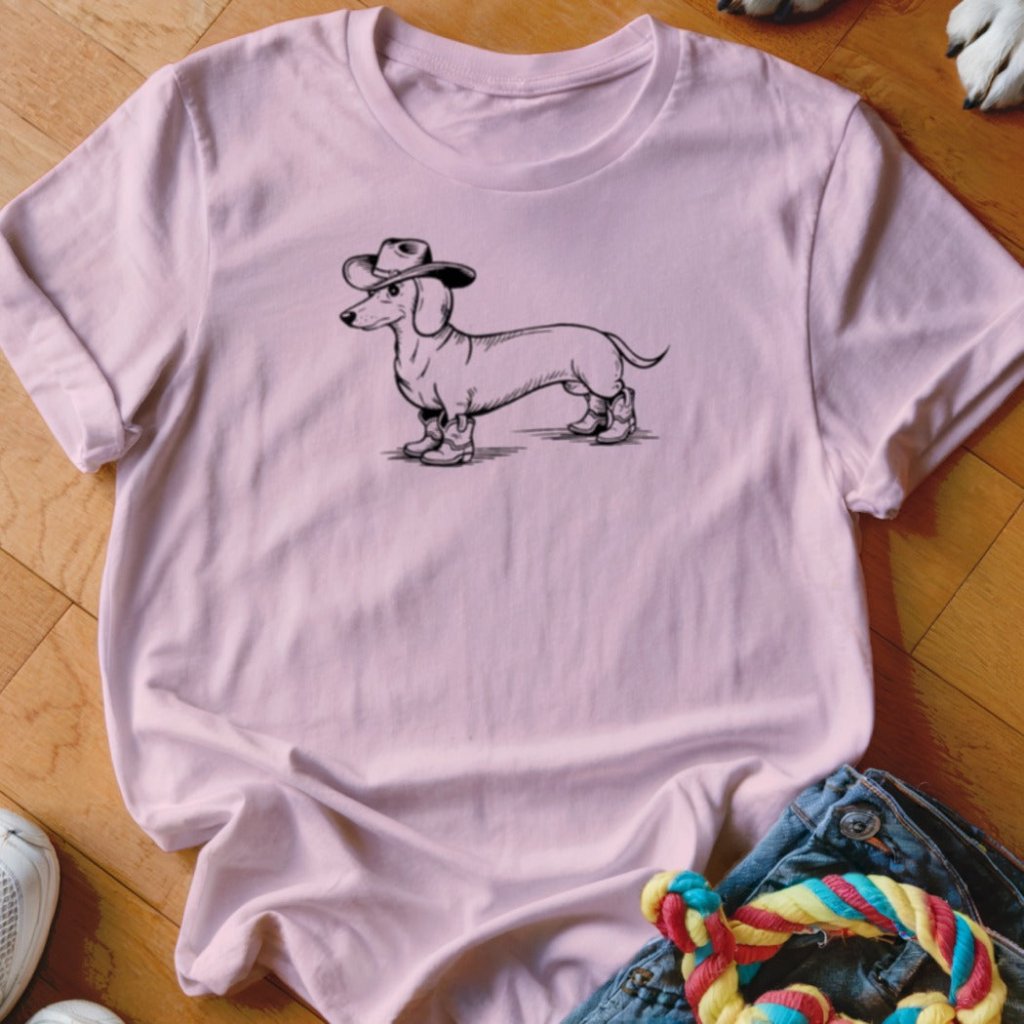 Cowboy Dachshund Shirt - The Pawsitive Initiative