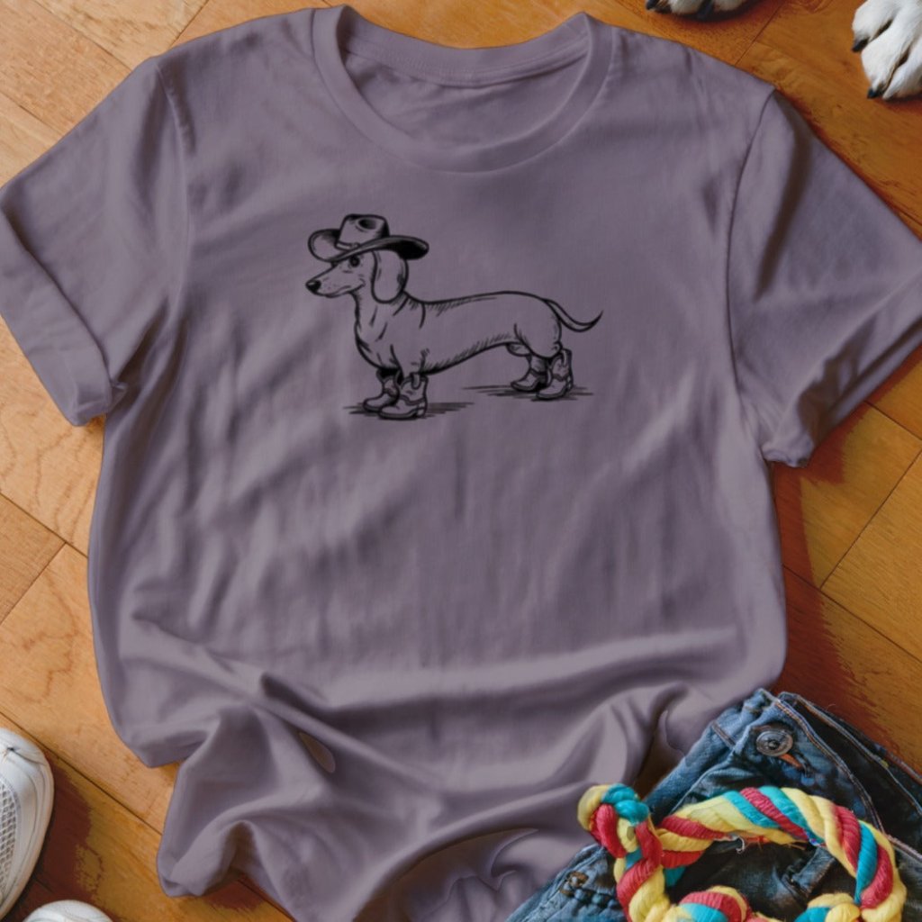 Cowboy Dachshund Shirt - The Pawsitive Initiative