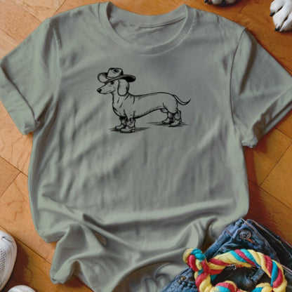 Cowboy Dachshund Shirt - The Pawsitive Initiative