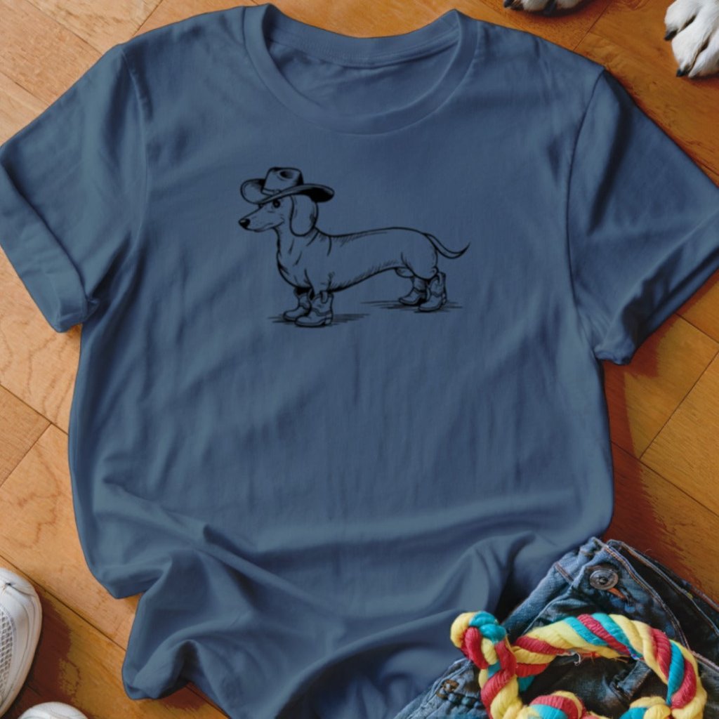 Cowboy Dachshund Shirt - The Pawsitive Initiative