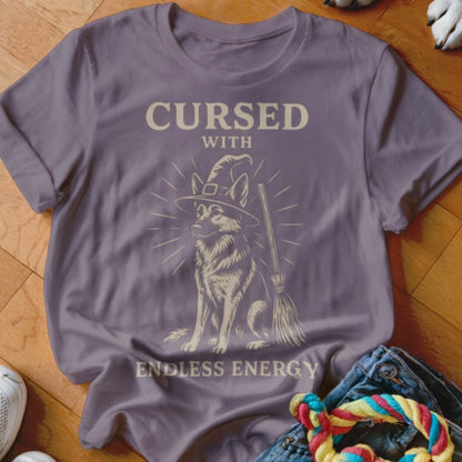 Cursed with Endless Energy Shirt - The Pawsitive Initiative