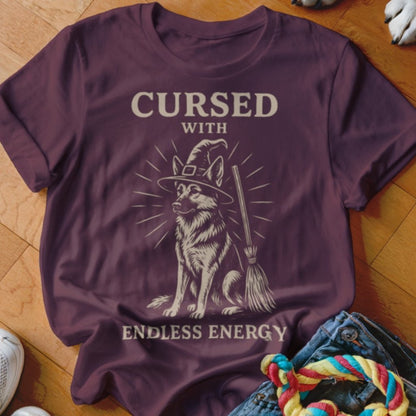 Cursed with Endless Energy Shirt - The Pawsitive Initiative