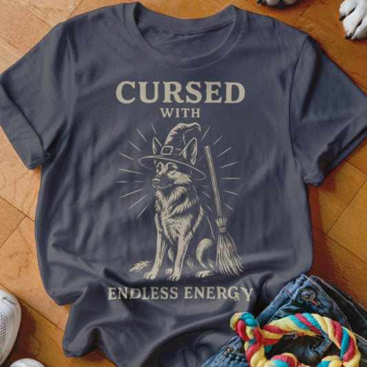 Cursed with Endless Energy Shirt - The Pawsitive Initiative