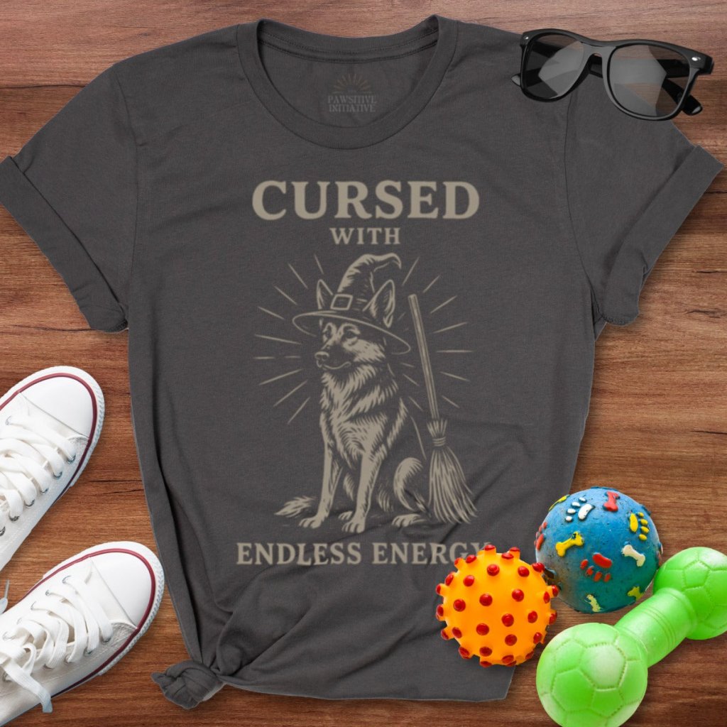Cursed with Endless Energy Shirt - The Pawsitive Initiative