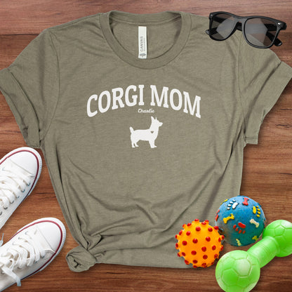 Custom Corgi Mom Shirt - The Pawsitive Initiative