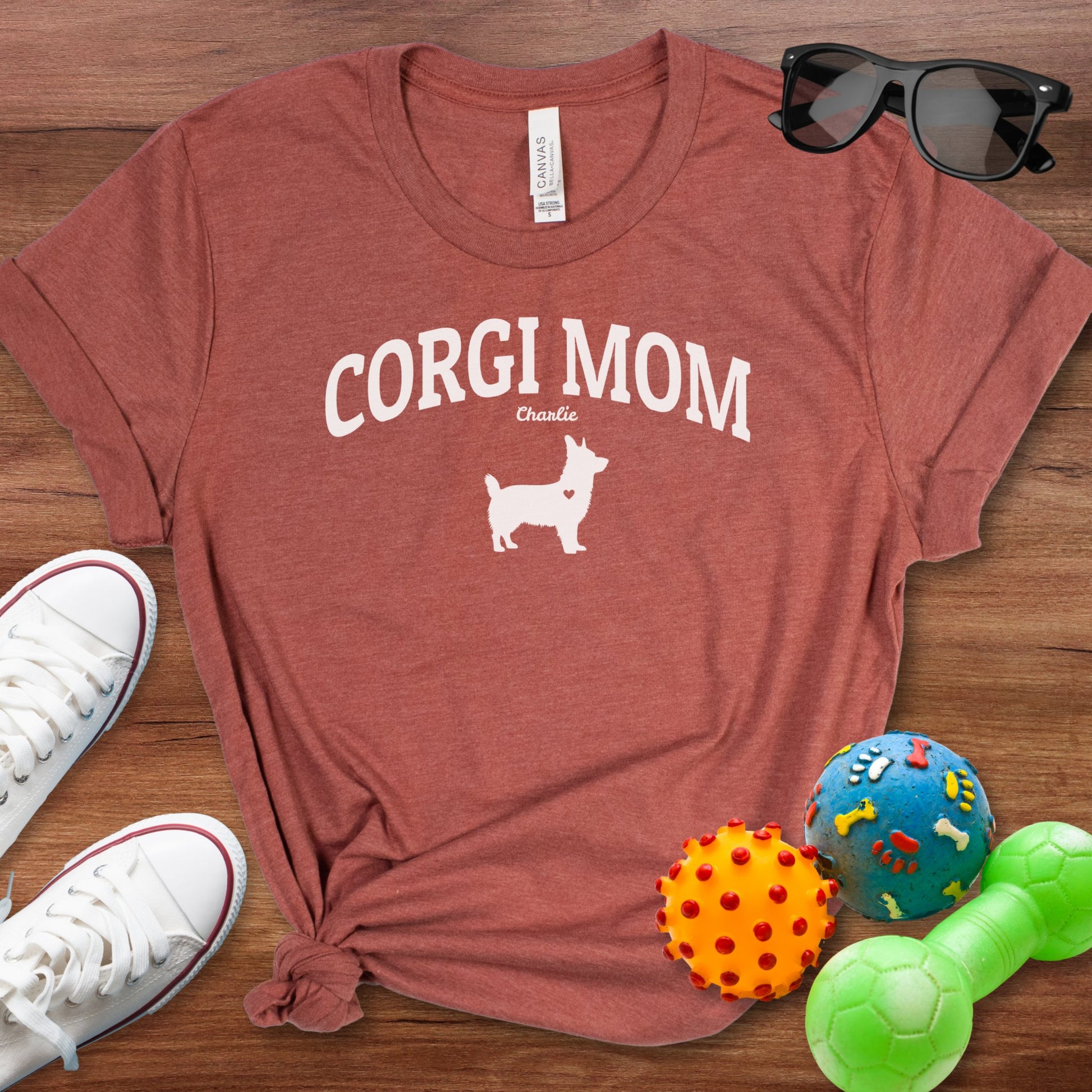 Custom Corgi Mom Shirt - The Pawsitive Initiative