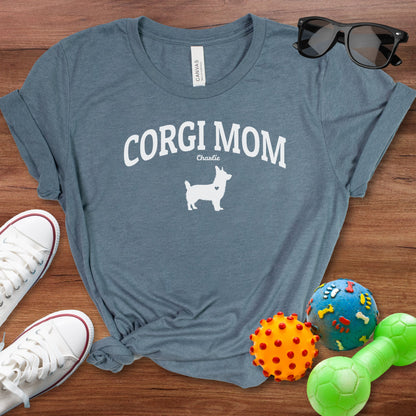 Custom Corgi Mom Shirt - The Pawsitive Initiative