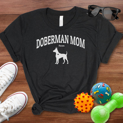 Custom Doberman Mom Shirt - The Pawsitive Initiative