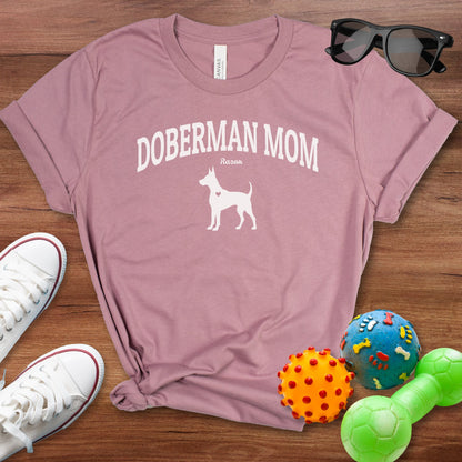 Custom Doberman Mom Shirt - The Pawsitive Initiative