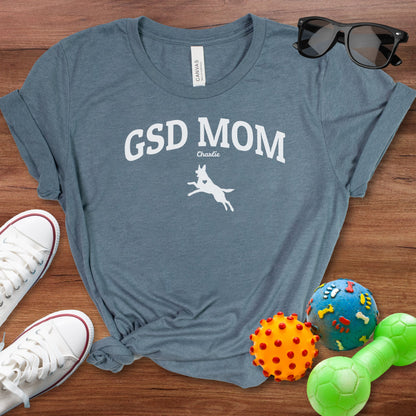 Custom GSD Mom Shirt - The Pawsitive Initiative