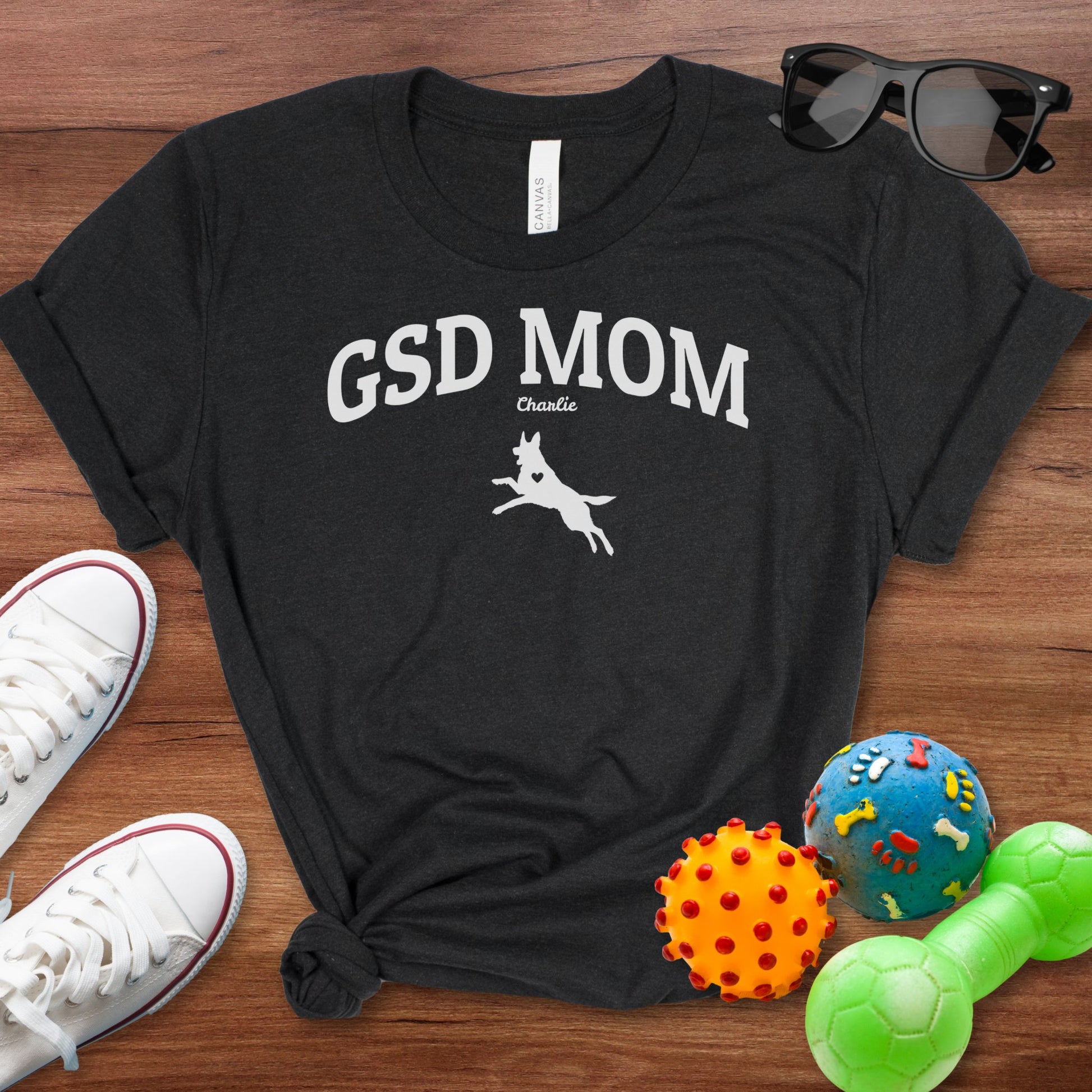 Custom GSD Mom Shirt - The Pawsitive Initiative