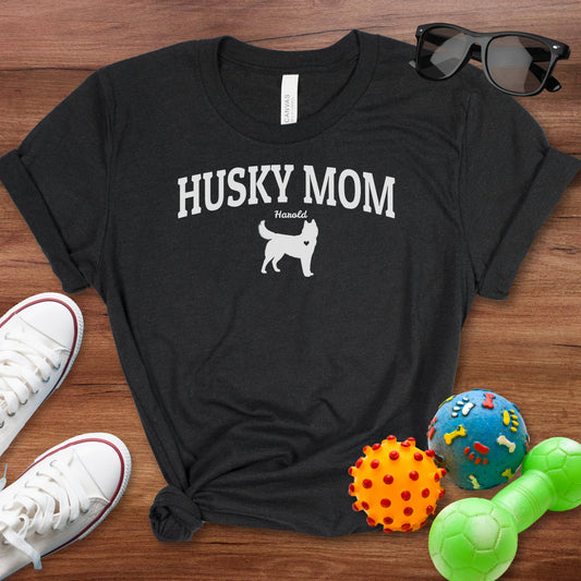 Custom Husky Mom Shirt - The Pawsitive Initiative