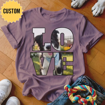 Custom LOVE shirt - The Pawsitive Initiative