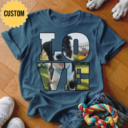 Custom LOVE shirt - The Pawsitive Initiative