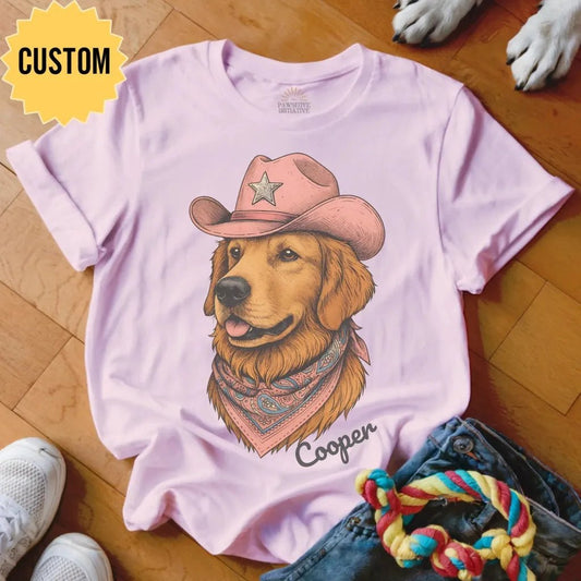 Custom Pink Cowboy Shirt - The Pawsitive Initiative