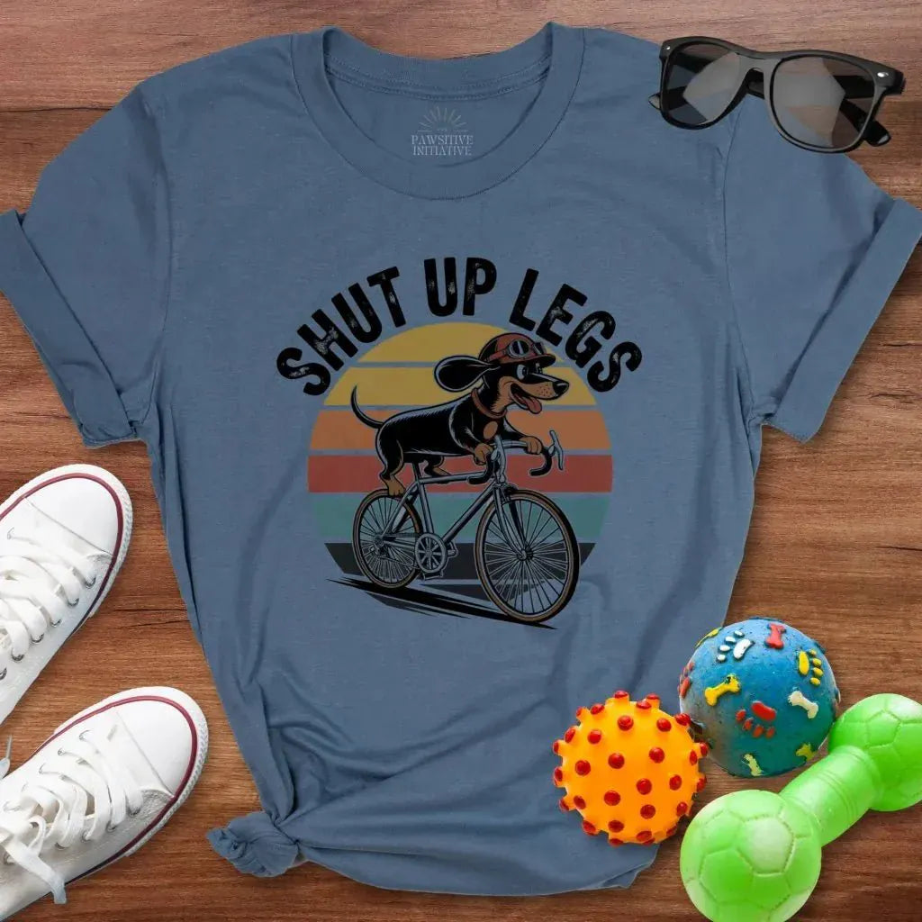 Cycling Dachshund Shirt - The Pawsitive Initiative