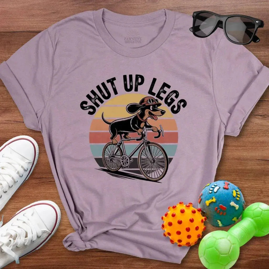 Cycling Dachshund Shirt - The Pawsitive Initiative