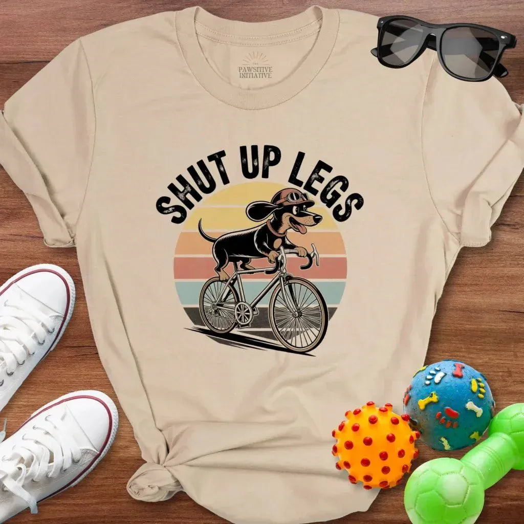 Cycling Dachshund Shirt - The Pawsitive Initiative