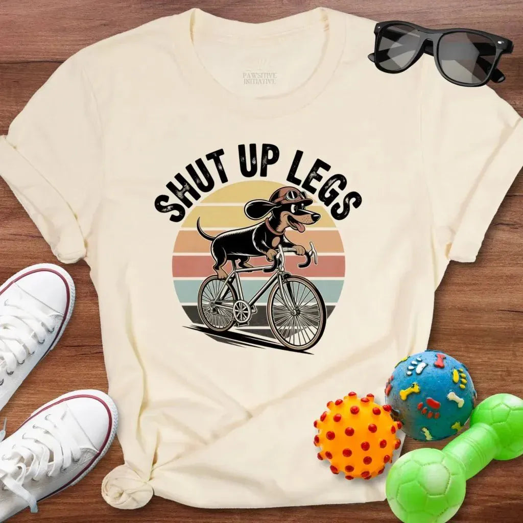 Cycling Dachshund Shirt - The Pawsitive Initiative