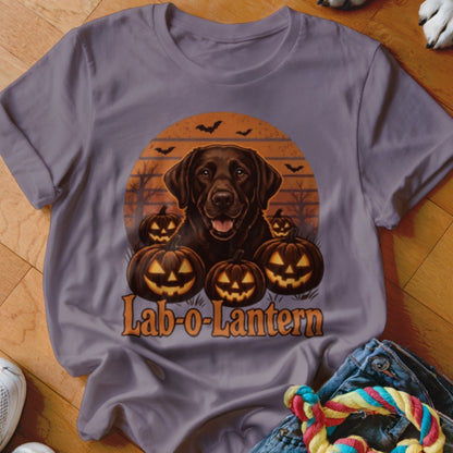 Lab-o-Lantern Chocolate Lab Shirt