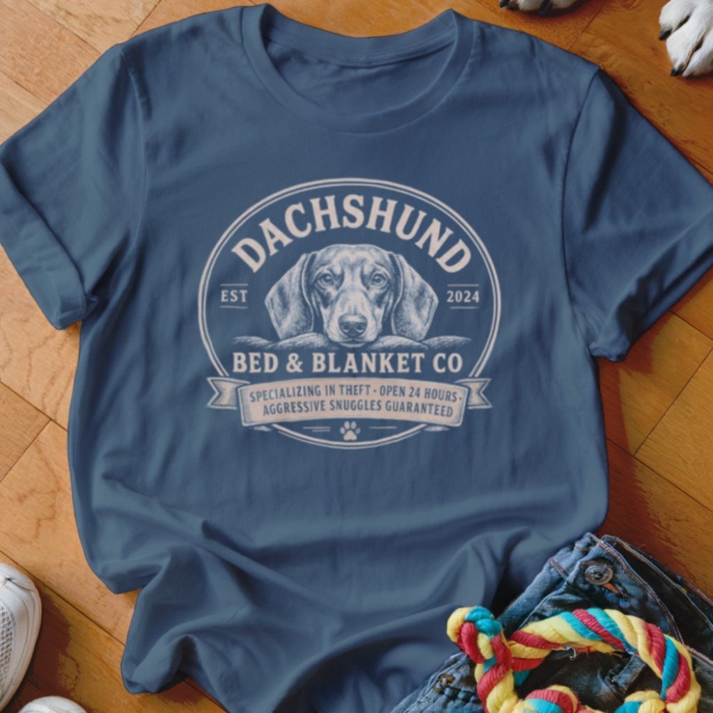 Dachshund Bed & Blanket Co Shirt - The Pawsitive Initiative