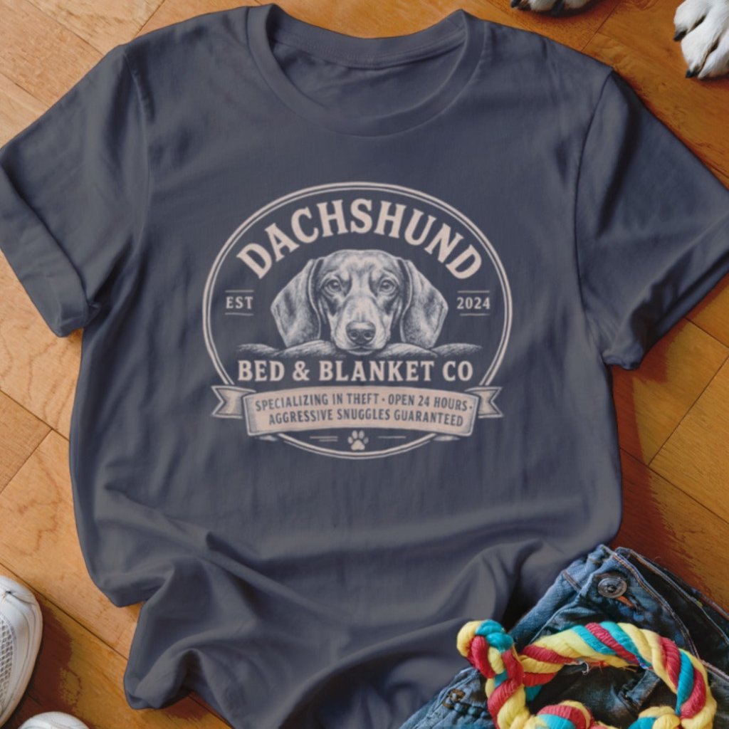 Dachshund Bed & Blanket Co Shirt - The Pawsitive Initiative