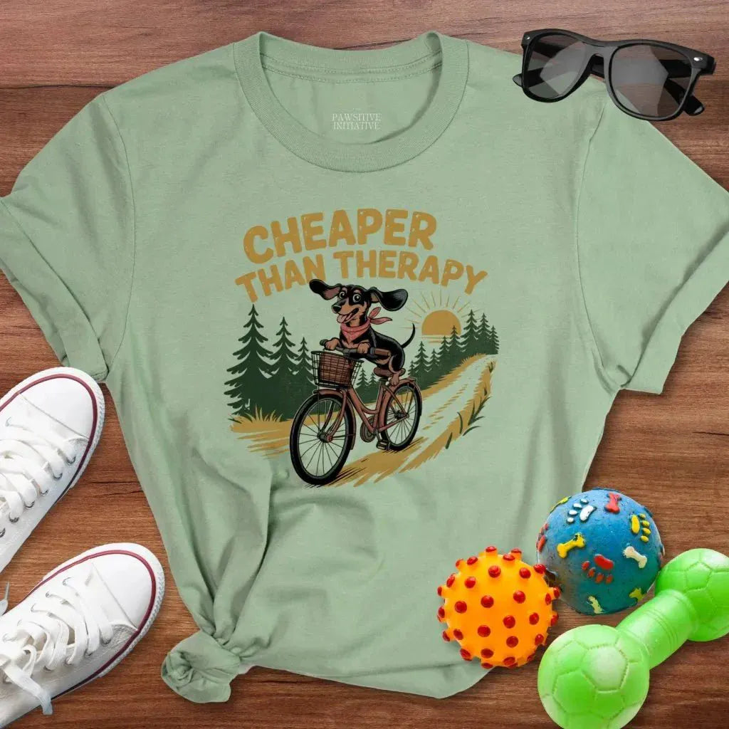 Dachshund Biking Shirt - The Pawsitive Initiative