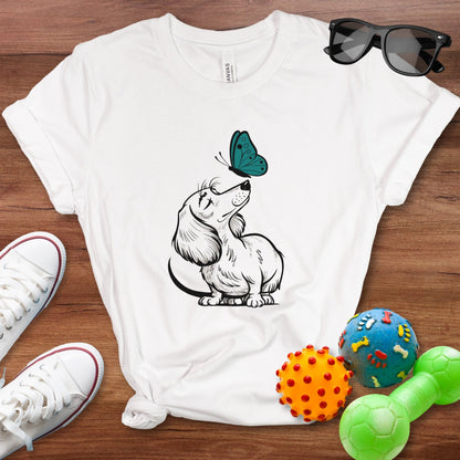 Dachshund Butterfly Kisses Shirt - The Pawsitive Initiative