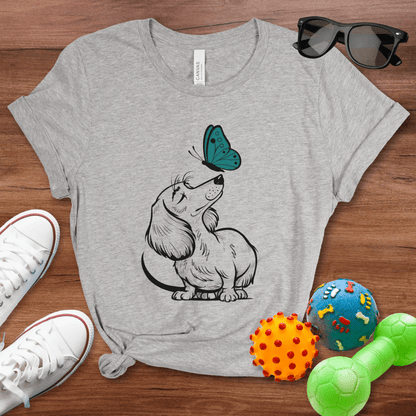 Dachshund Butterfly Kisses Shirt - The Pawsitive Initiative